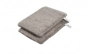 Waschhandschuh (16 x 21cm), 2er-Set Braun (Peppeldtone) Waschhandschuh (16 x 21cm), 2er-Set Braun (Peppeldtone)
