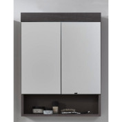 Spiegelschrank Runner Rauchsilber Nachbildung B/h/t: Ca. 58x75x18 Cm Spiegelschrank Runner Rauchsilber Nachbildung B/h/t: Ca. 58x75x18 Cm