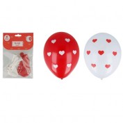 24x 6er Latexballon mit Herzen 24x 6er Latexballon mit Herzen
