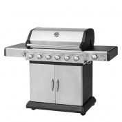 El Fuego Deluxe Edelstahl-Gasgrill mit LED-Reglern El Fuego Deluxe Edelstahl-Gasgrill mit LED-Reglern