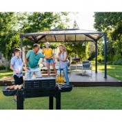 Palram Pavillon Martinique 4300 inklusive LED Lighting Kit 296 cm x 430 cm Palram Pavillon Martinique 4300 inklusive LED Lighting Kit 296 cm x 430 cm
