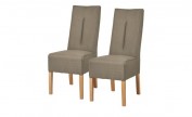 Polsterstuhl 2er Set Buche taupe Polsterstuhl 2er Set Buche taupe