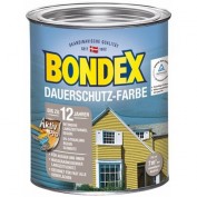 Bondex Dauerschutz-Farbe Kakao-Schokobraun seidenglänzend 750 ml Bondex Dauerschutz-Farbe Kakao-Schokobraun seidenglänzend 750 ml