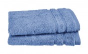 Gästetuch (30 x 50cm), 2er-Set Blau Gästetuch (30 x 50cm), 2er-Set Blau