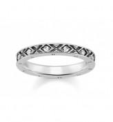 Thomas Sabo Sterling Silver Glam & Soul Ring "Asiatische Ornamente" Thomas Sabo Sterling Silver Glam & Soul Ring "Asiatische Ornamente"