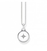 Thomas Sabo Sterling Silver Glam & Soul Kette "Medaillon Silber rund" Thomas Sabo Sterling Silver Glam & Soul Kette "Medaillon Silber rund"
