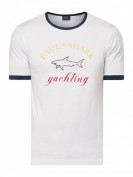 Paul & Shark T-Shirt mit Logo-Print - Weiß Paul & Shark T-Shirt mit Logo-Print - Weiß