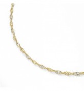 375/- Goldkette bicolor 375/- Goldkette bicolor