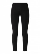 Marc Cain Stretchhose mit Teilungsnähten - Schwarz Marc Cain Stretchhose mit Teilungsnähten - Schwarz