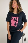 T-Shirt, Palmen, Classic, Rundhals, Halbarm T-Shirt, Palmen, Classic, Rundhals, Halbarm