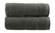 Handtuch (50 x 100cm), 2er-Set Anthrazit Handtuch (50 x 100cm), 2er-Set Anthrazit