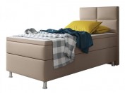 IHG Boxspringbett Miami 90x200 cm Kunstleder Muddy IHG Boxspringbett Miami 90x200 cm Kunstleder Muddy