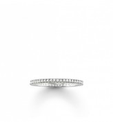 Thomas Sabo Sterling Silver Glam & Spul Eternityring "Pavé" Thomas Sabo Sterling Silver Glam & Spul Eternityring "Pavé"