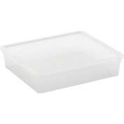 Aufbewahrungsbox C Flat mit Deckel Transparent Aufbewahrungsbox C Flat mit Deckel Transparent