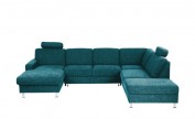 meinSofa Wohnlandschaft Jana türkis/petrol Polstermöbel meinSofa Wohnlandschaft Jana türkis/petrol Polstermöbel