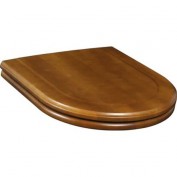 Villeroy & Boch WC-Sitz aus Holz für Stand-WC Hommage Scharniere Edelstahl Villeroy & Boch WC-Sitz aus Holz für Stand-WC Hommage Scharniere Edelstahl