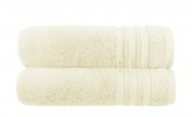 Badetuch (100 x 150cm), 2er-Set Creme Badetuch (100 x 150cm), 2er-Set Creme