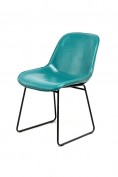 Kayoom Stuhl Cora 110 2er-Set Blau / Petrol Kayoom Stuhl Cora 110 2er-Set Blau / Petrol