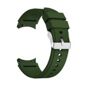 Sport Ersatz Armband für Samsung Galaxy Watch 4 Classic 42 mm Silikon Band Loop... Armeegrün Sport Ersatz Armband für Samsung Galaxy Watch 4 Classic 42 mm Silikon Band Loop... Armeegrün