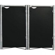 Hide Mülltonnenbox Kunststoff für 2 Tonnen 81 cm x 140 cm x 116 cm Schwarz Hide Mülltonnenbox Kunststoff für 2 Tonnen 81 cm x 140 cm x 116 cm Schwarz