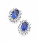 925/- Silber Ohrstecker mit Zirkonia 925/- Silber Ohrstecker mit Zirkonia