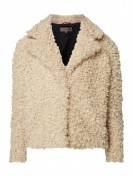 Lieblingsstück Jacke aus Fake Fur - Offwhite Lieblingsstück Jacke aus Fake Fur - Offwhite