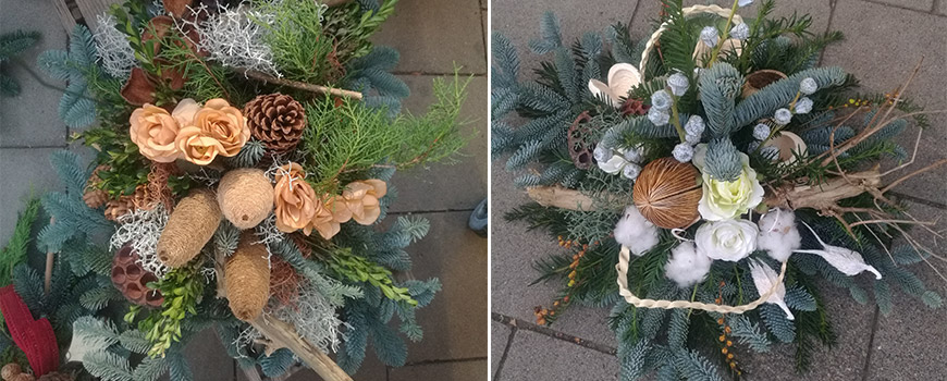 Würdevoller Grabschmuck für die Gedenktage im November Würdevoller Grabschmuck für die Gedenktage im November