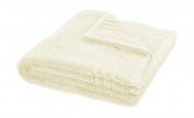 LAVIDA Handtuch Soft Cotton creme reine Micro-Baumwolle, Baumwolle Badtextilien und Zubehör LAVIDA Handtuch Soft Cotton creme reine Micro-Baumwolle, Baumwolle Badtextilien und Zubehör