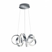 Carrera Pendelleuchte grau 32501010, D/H: 55/150 cm, Metall Carrera Pendelleuchte grau 32501010, D/H: 55/150 cm, Metall