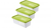 rotho Gefrierdosen Set DOMINO 3-tlg. 1,2l rotho Gefrierdosen Set DOMINO 3-tlg. 1,2l
