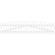 GroJa Pforte BasicLine 2 Flügel Weiß 300 cm x 63/74 cm GroJa Pforte BasicLine 2 Flügel Weiß 300 cm x 63/74 cm