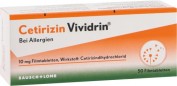 Cetirizin Vividrin 10mg Filmtabletten Cetirizin Vividrin 10mg Filmtabletten