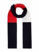 Tommy Hilfiger Pima Cotton Scarf Cb - Schal aus Pima-Baumwolle - Marineblau Tommy Hilfiger Pima Cotton Scarf Cb - Schal aus Pima-Baumwolle - Marineblau