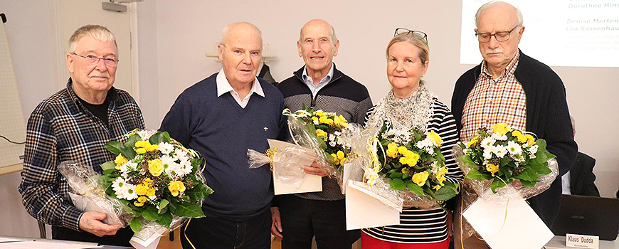 Jahreshauptversammlung des TuS 96 Jahreshauptversammlung des TuS 96