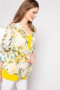 Bluse, transparent, Mirabellen-Design, 3/4-Ärmel, selection Bluse, transparent, Mirabellen-Design, 3/4-Ärmel, selection