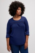 Shirt, Zierstreifen, Rundhals, 3/4-Volantarm Shirt, Zierstreifen, Rundhals, 3/4-Volantarm