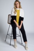 Pullover, Colorblocking, Zopfmuster, Stehkragen, Biobaumwolle Pullover, Colorblocking, Zopfmuster, Stehkragen, Biobaumwolle
