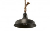 Pendelleuchte, 1-flammig Metall schwarz Pendelleuchte, 1-flammig Metall schwarz