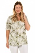 Slinkyshirt, Blüten-Design, Classic, selection Slinkyshirt, Blüten-Design, Classic, selection