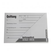 Quittungsblock Quittungsblock