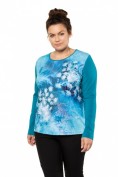 Shirt, Schneeblumen-Motiv, Classic, Langarm Shirt, Schneeblumen-Motiv, Classic, Langarm
