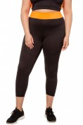 Sporthose, Neon-Bund, Ziernähte, 7/8 Sporthose, Neon-Bund, Ziernähte, 7/8
