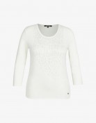 Steilmann Woman - Shirt mit Strass und Ärmeln in 3/4 Länge Steilmann Woman - Shirt mit Strass und Ärmeln in 3/4 Länge