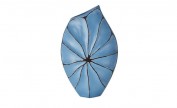 Deko-Vase blau Polyresin (Kunstharz) Dekoration Deko-Vase blau Polyresin (Kunstharz) Dekoration