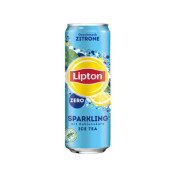 Lipton Sparkling Zitrone Zero 0,33L Lipton Sparkling Zitrone Zero 0,33L
