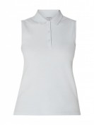 Montego Top aus Piqué mit Polokragen - Hellblau Montego Top aus Piqué mit Polokragen - Hellblau
