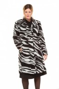 Mantel, Wollmischung, Zebra-Design, selection Mantel, Wollmischung, Zebra-Design, selection