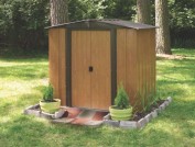 Spacemaker Metallgerätehaus Woodlake, 6x5 Spacemaker Metallgerätehaus Woodlake, 6x5
