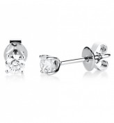 750/- Weißgold Diamanten-Ohrstecker 0,35 ct. 750/- Weißgold Diamanten-Ohrstecker 0,35 ct.