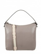 BOGNER Hobo Bag aus Leder Modell 'Andermatt Marie' - Mittelgrau BOGNER Hobo Bag aus Leder Modell 'Andermatt Marie' - Mittelgrau